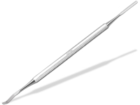 Doppelinstrument Spatel einseitig gebogen