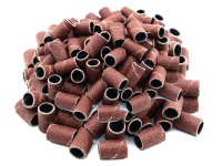 10 Schleifb�nder Schleifkappen Fr�ser grobe K�rnung