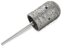 Gro�er Diamantschleifer f�r die Hornhautentfernung