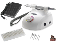 Manik�re-Pedik�re-Schleifger�t Fu�pflegeger�t Nagelfr�ser inkl. Diamantschleifer Set