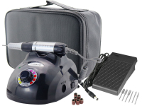 Fupflegegert inkl. Frser mit Schleifhlsen und Aufbewahrungstasche