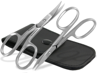 Nagelschere Nagelhautschere Manik�re-Set Edelstahl Schere f�r Finger-/ Fu�n�gel im Etui