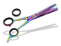 Effilierschere Titan Edelstahl Rostfrei 16,5 cm