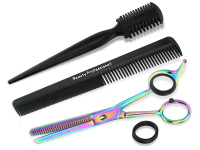 Ausd�nn-Haarschere Modellierschere mit Haarkamm & Effilierer aus Solingen