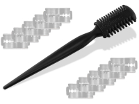 Effilierer Solingen Effiliermesser zum Ausdnnen und Schneiden mit 50 Ersatzklingen