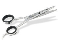 Friseurschere 12,7 cm mit einseitiger Mikroverzahnung