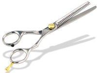 Haarschere Modellierschere Edelstahl Rostfrei mit Hochglanz Finish