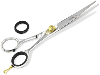 Haarschere mit gebogener Schnittflche Edelstahl Rostfrei 18,1 cm