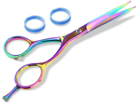 Haarschere Titan Ergonomisch Edelstahl Rostfrei 14 cm