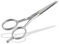 Bartschere aus Solingen Haarschere mit einseitiger Mikroverzahnung Made in Germany Nasenhaarschere Schnurrbartschere fr die optimale Bartpflege