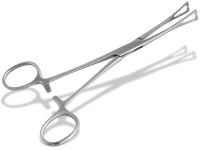 Piercing Klemme mit Sperrfunktion Dreieck offen