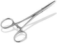 Klemme Breites Maul Rostfrei 14,5 cm