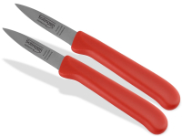 2-Teiliges Gemsemesser Set aus Solingen Obstmesser Mittelspitz Edelstahl Rostfrei