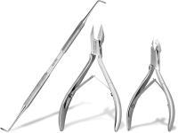 3-Teiliges Nagelzangen Set Eckenzange + Eckenheber + Nagelhautzange 3-Teiliges Nagelzangen Set Eckenzange + Eckenheber + Nagelhautzange