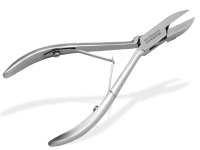 Nagelzange als Eckenzange 13 cm mit schlanken Kopf und abgerundeten Schneidbacken