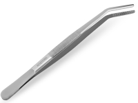 Grillpinzette Bratpinzette Kchenpinzette 25 cm gebogen
