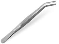 35 cm Kchenpinzette Grillpinzette Kochpinzette gebogen