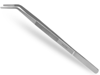 45 cm Grillpinzette Kochpinzette Kchenpinzette gebogen