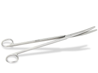 Pflanzschere Pflanzenschere 30 cm gebogen ROSTFREI