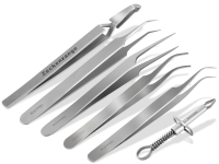 Groes 6-Teiliges Zeckenpinzetten Set Zeckenzange