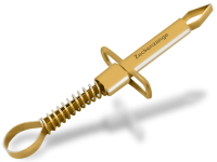 Zeckenentferner Zeckenzange Zeckengreifer mit Federung