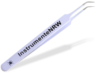 Zeckenzange Zeckenentferner mit abgewinkelten Enden fr Hunde, Katzen oder andere Haustiere