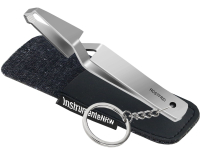 Kreuzpinzette Zeckenzange Zeckenpinzette mit Schlsselanhnger und edlem Etui 8 cm bestens geeignet fr Reisen oder Kurztrips