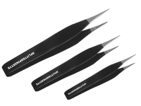 3 Teiliges Zeckenenpinzetten Set Zeckenzange Spitz Pinzetten fr Hunde, Katzen oder andere Haustiere