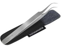 Premium Zeckenpinzette Zeckenzange Edelstahl Zecken Pinzette Hunde Katzen Tiere rostfreier Qualit�tsstahl Silber + Etui