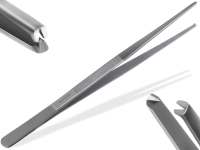 Premium Futterpinzette Aquarium Pinzette mit V Zahnung 35 cm aus gehärtetem rostfreiem Edelstahl Premium Futterpinzette Aquarium Pinzette mit V Zahnung 35 cm aus gehärtetem rostfreiem Edelstahl