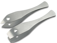 Gr�tenpinzetten Fisch Gr�tenzangen Koch Pinzetten Set 2-Teilig Gerade Spitz 14,5 cm
