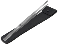 Profi Grillzange Grillpinzette Kochpinzette aus Edelstahl Pinzette 25 cm mit Zahnung - Gerade Ausfhrung fr Fleisch, Wrstchen oder Gemse