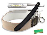 Rasiermesser Set Classic mit Gold�tzung 3 teilig