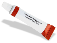Streichriemenpaste Schleifpaste Rasiermesser Tuben Paste rot zum Schrfen und Pflegen
