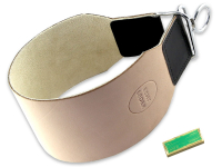 Streichriemen Abziehleder Set EXTRA BREIT Rindleder mit Solingen Schleif Paste zum schrfen von Rasiermesser