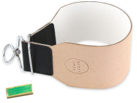 Abziehleder Streichriemen EXTRA BREIT mit Solingen Schleif Paste 2er Set