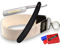 Rasiermesser Set Rasiermesser Gold�tzung 5/8 + Paste + Streichriemen