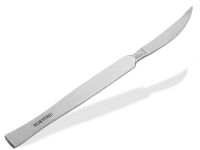 Profi Hornhautschaber Stumpfes Skalpell Creme-Schaber aus rostfreiem Edelstahl Hornhautentferner Pedik�re Schaber zur sanften Entfernung der Hornhaut f�r die Fu�pflege 16,5 cm