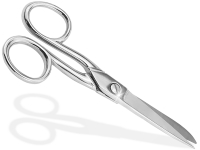 Haushaltsschere f�r Linksh�nder K�chenschere 15,6 cm Schere Rostfreies Edelstahl Papierschere Bastelschere Allzweckschere f�r Arbeiten im Haushalt