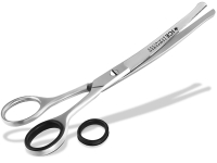 Hundehaarschere Fellschere Hundeschere Haarschere f�r Hunde Gebogen 14 cm