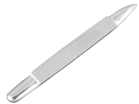 Nagelfeile Metallnagelfeile Stahl Feile 7 cm 3-Hieb mit Nagelhautschieber Nagelfeile Metallnagelfeile Stahl Feile 7 cm 3-Hieb mit Nagelhautschieber