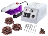 Fu�pflegeger�t f�r Manik�re & Pedik�re, Schleifger�t + Fr�ser + 150 Schleifkappen