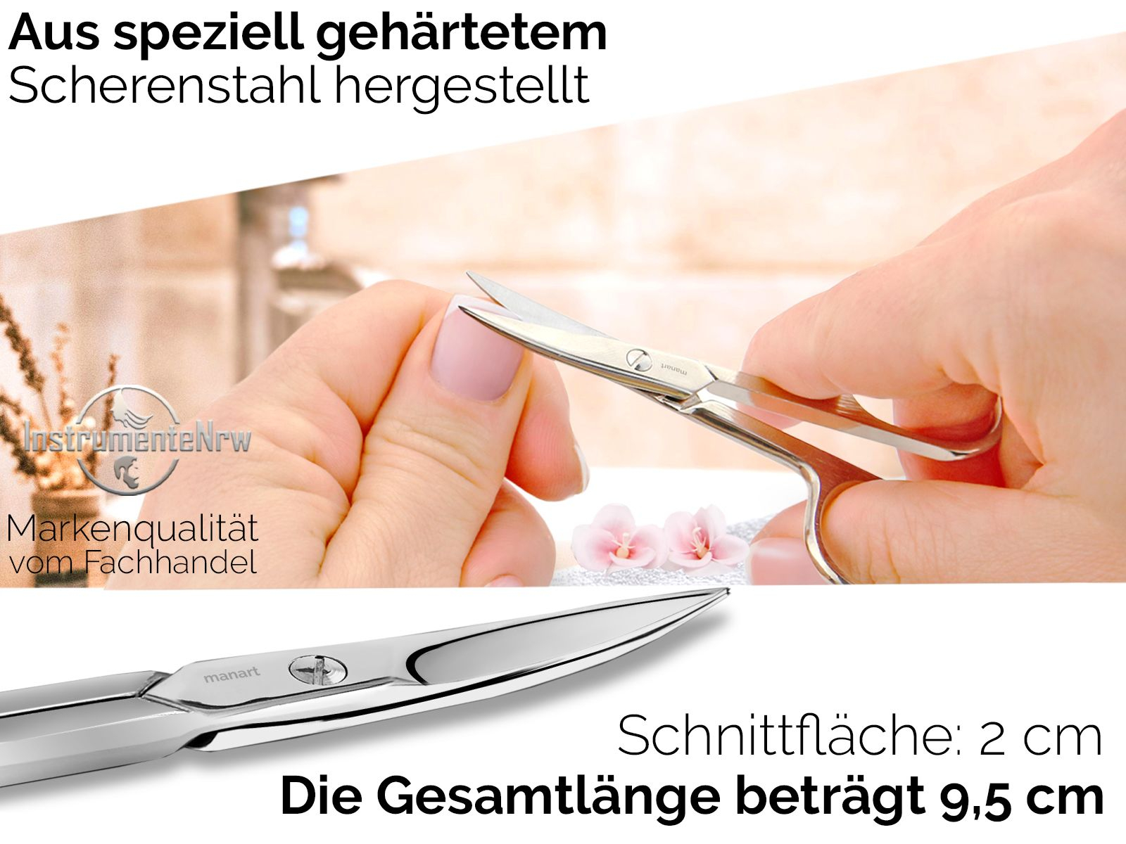 Profi Nagelschere Pfeilring Solingen DELUXE Kollektion 80548692