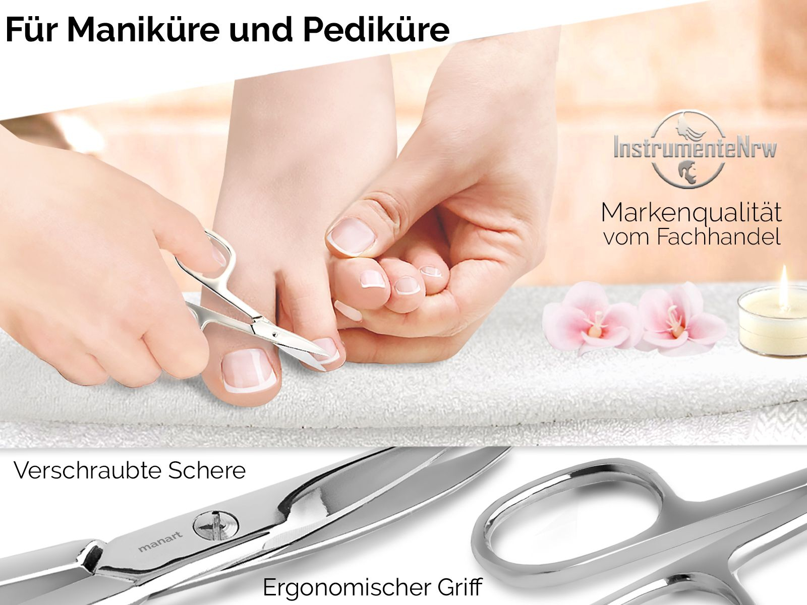 Profi Nagelschere Pfeilring Solingen DELUXE Kollektion 80548692