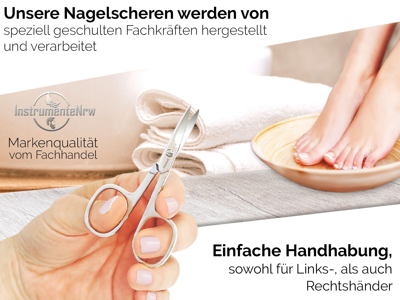 Profi Nagelschere Pfeilring Solingen DELUXE Kollektion 80548692