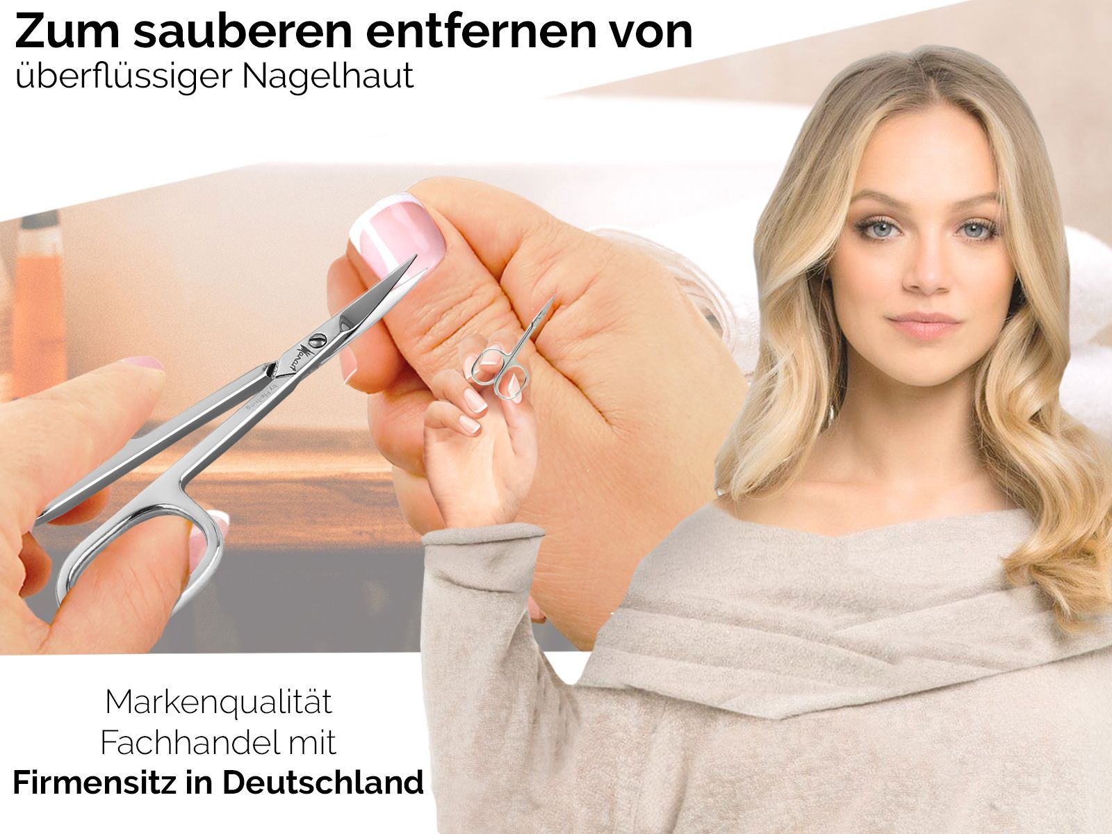 Nagelhautschere Pfeilring aus Solingen 80548693