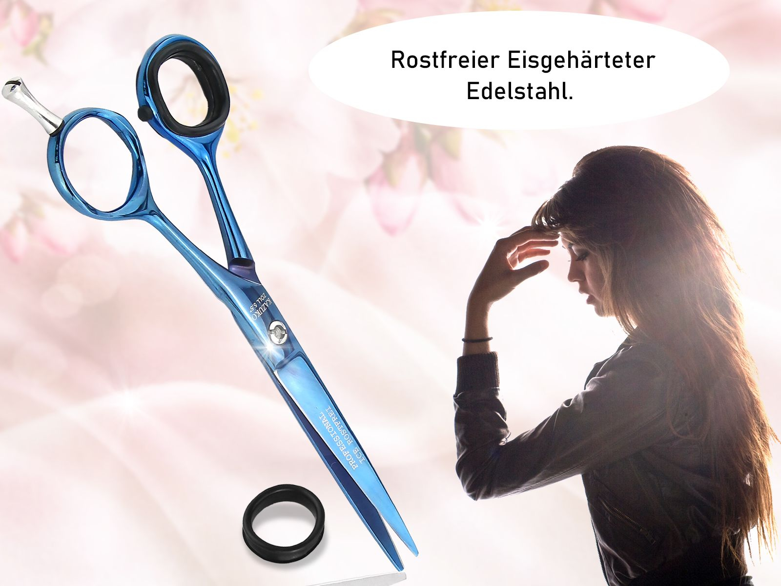 Friseurschere Haarschere Titan Extra Scharf 5,5 Zoll für Damen und Herren  81352714