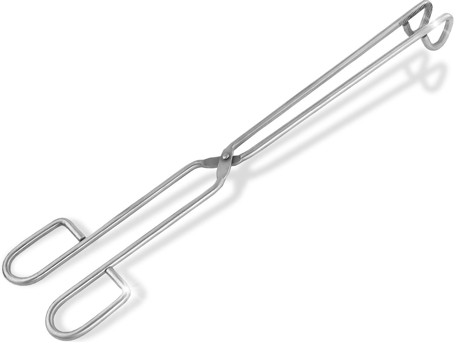 Triangle Pinza Da Cucina E Griglia 24 Cm - Professionale In Acciaio Inox Spessore 3 Mm, Lavastoviglie, Antiscivolo