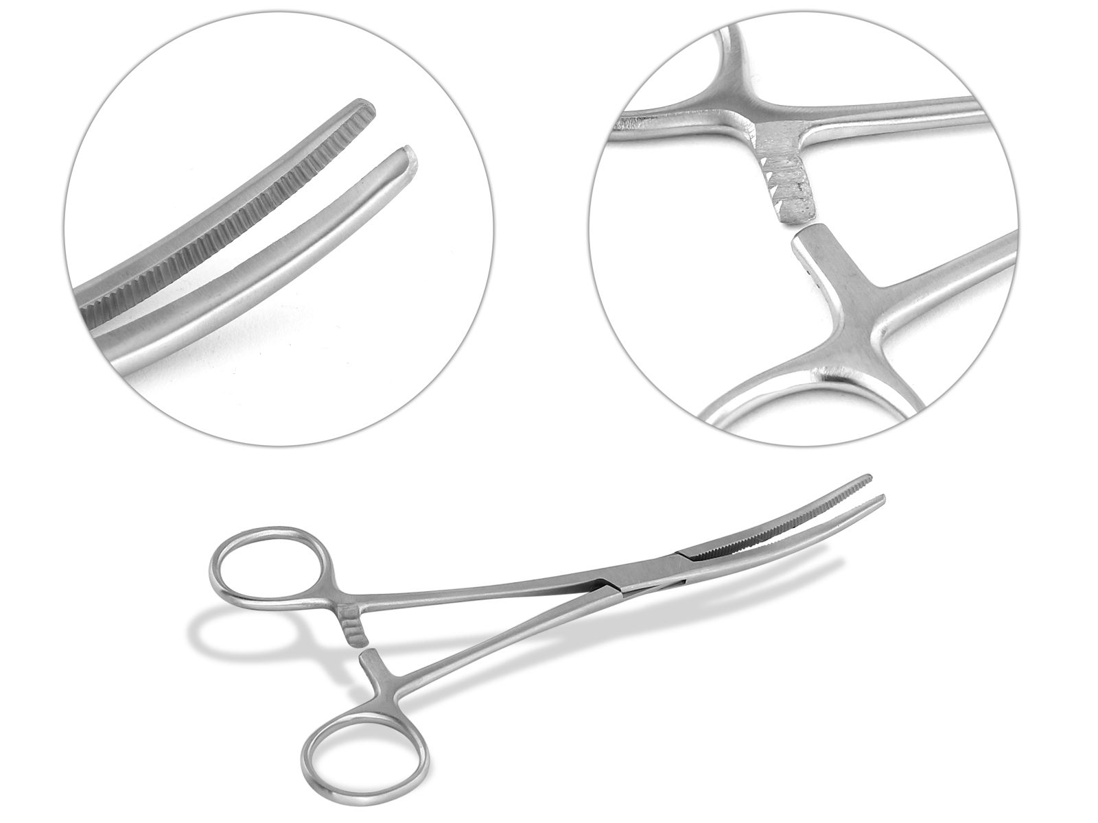 Klemmen-Set 13 cm 14 cm und 16 cm Gebogen Innenverzahnt 80549011