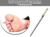 Hohlfrser fr das Entfernen von Hhneraugen und Schwielen